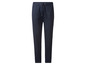 Pantalon de survêtement bleu foncé avec logo Boss blanc.