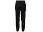 Pantalon de sport noir pour homme avec détails réfléchissants, vue arrière.