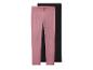 Deux leggings, un rose et un noir