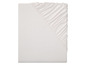 Drap housse blanc avec élastique