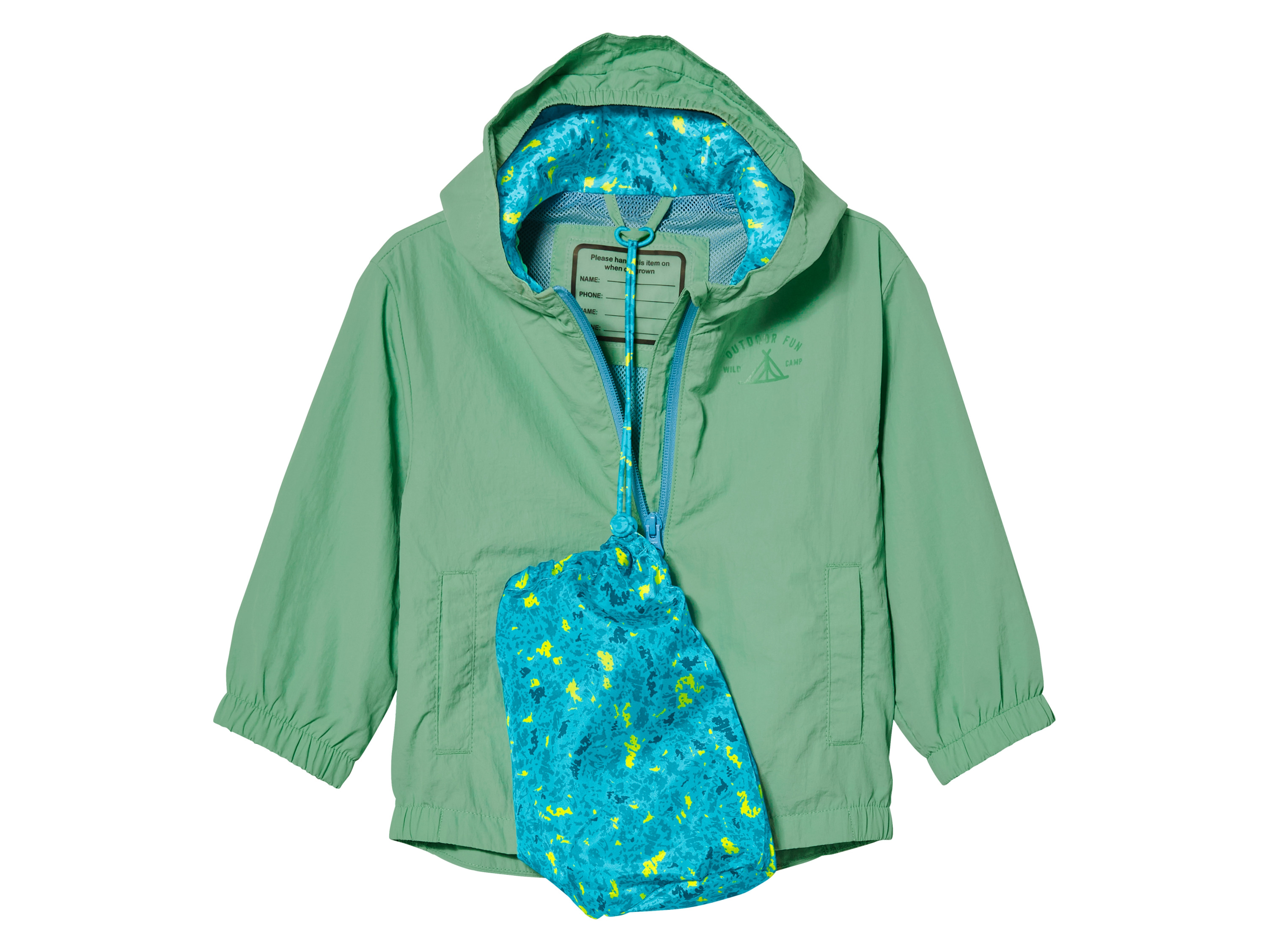 lupilu® Veste technique petit garçon (vert, 2-4 ans)