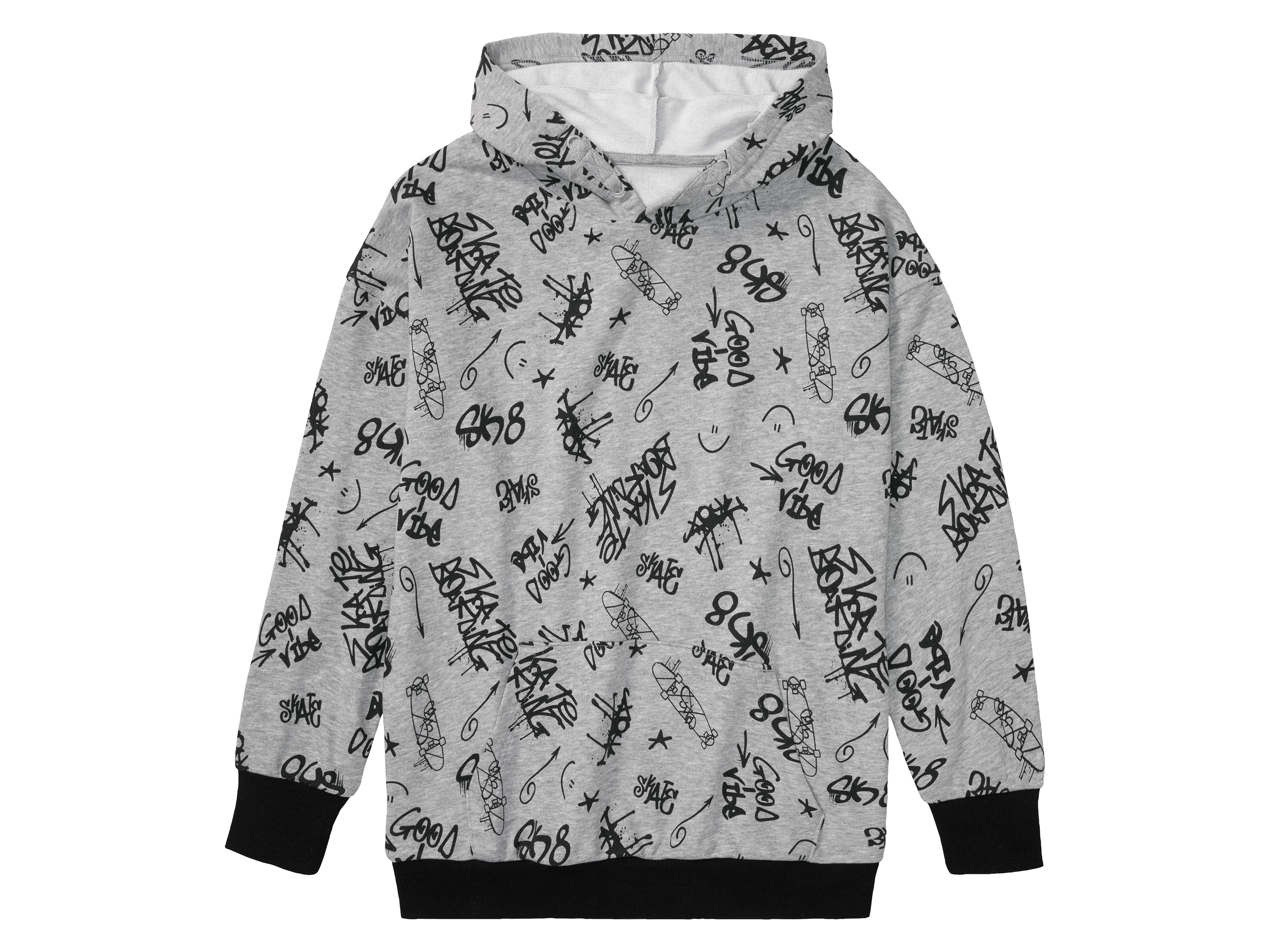 pepperts!® Sweat à capuche garçon (gris)