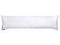 Oreiller long matelassé blanc