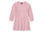 Robe rose pour fille à manches longues de la marque 'Okay'.