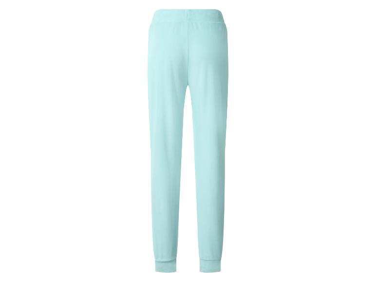 Pantalon de jogging bleu clair pour femme, vue arrière