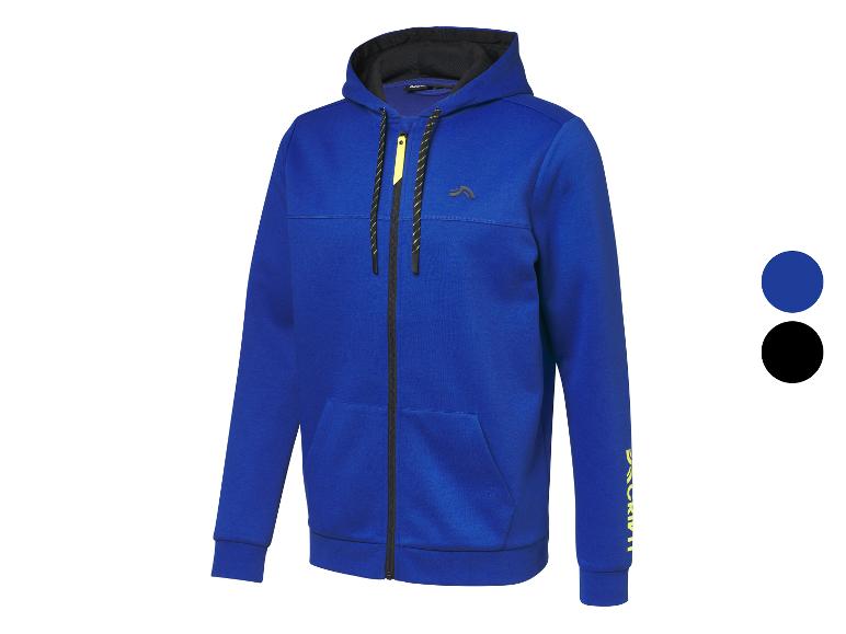 Sweat-shirt à capuche bleu pour homme de la marque Crivit.