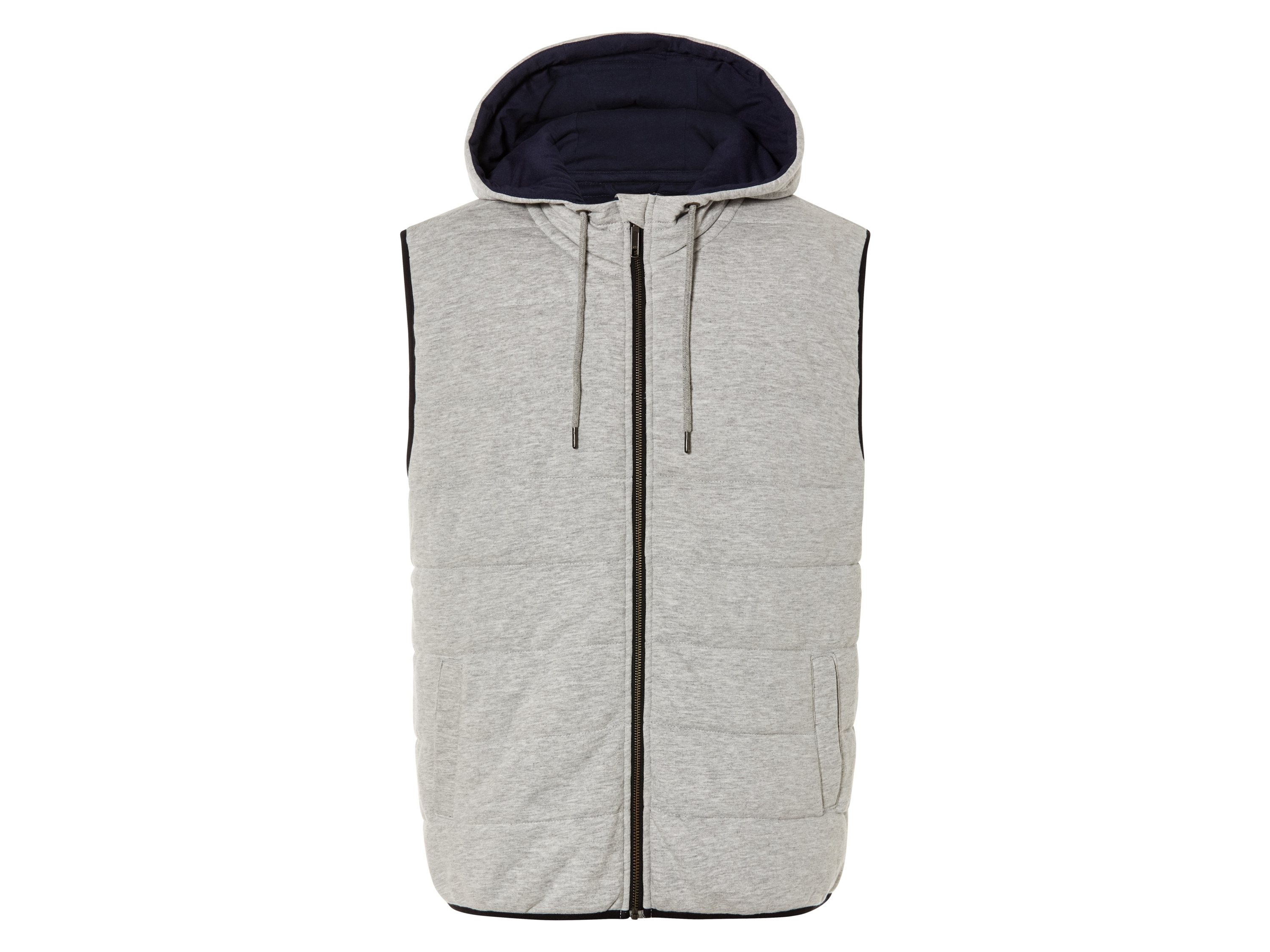 LIVERGY® Doudoune sans manches homme (S, gris)