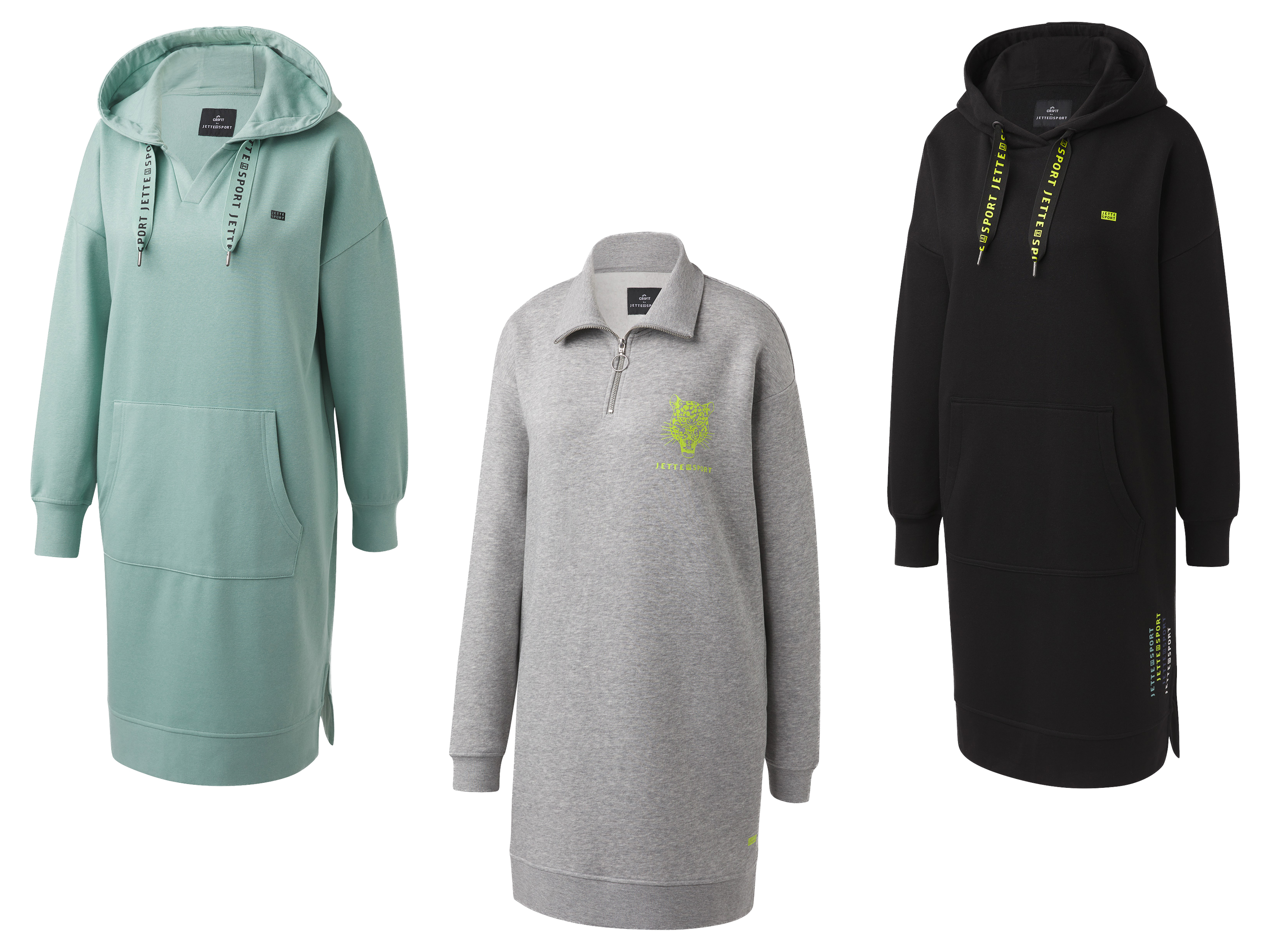 CRIVIT by Jette Sport Robe molletonnée femme