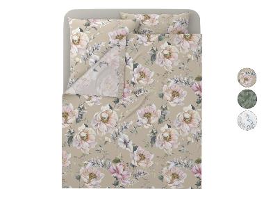 LIVARNO® Parure de lit en satin, 4 pièces