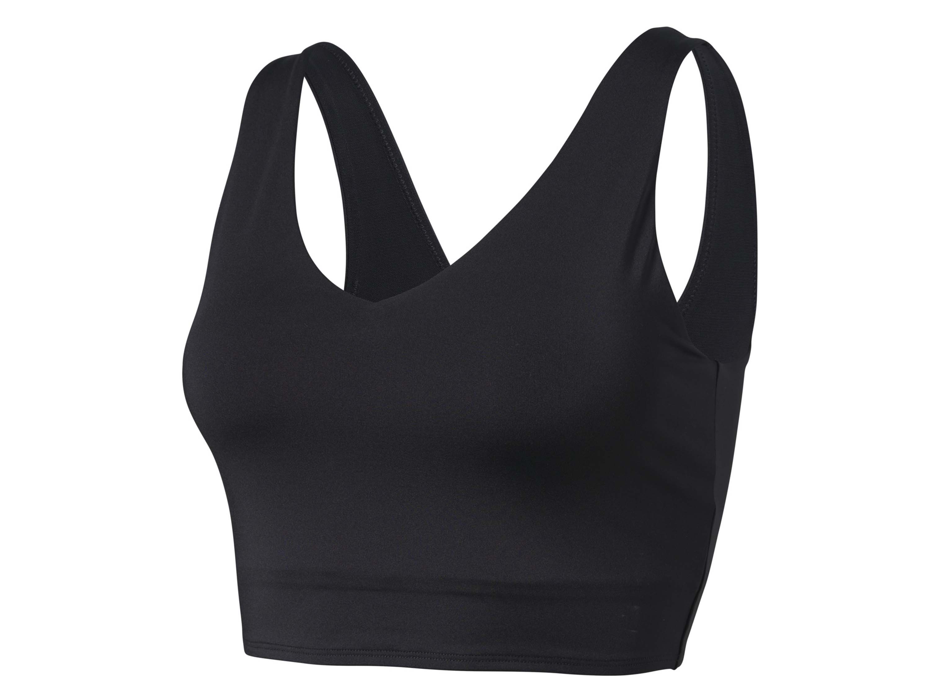 CRIVIT Brassière de sport femme (noir, M(38/40))
