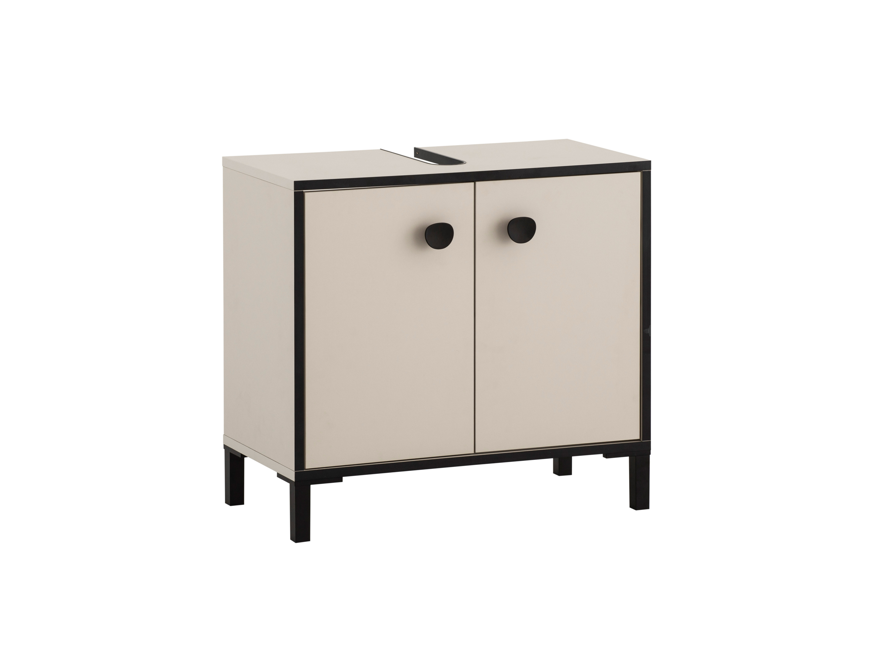 SCHILDMEYER Meuble sous-lavabo, Edda (2 portes)
