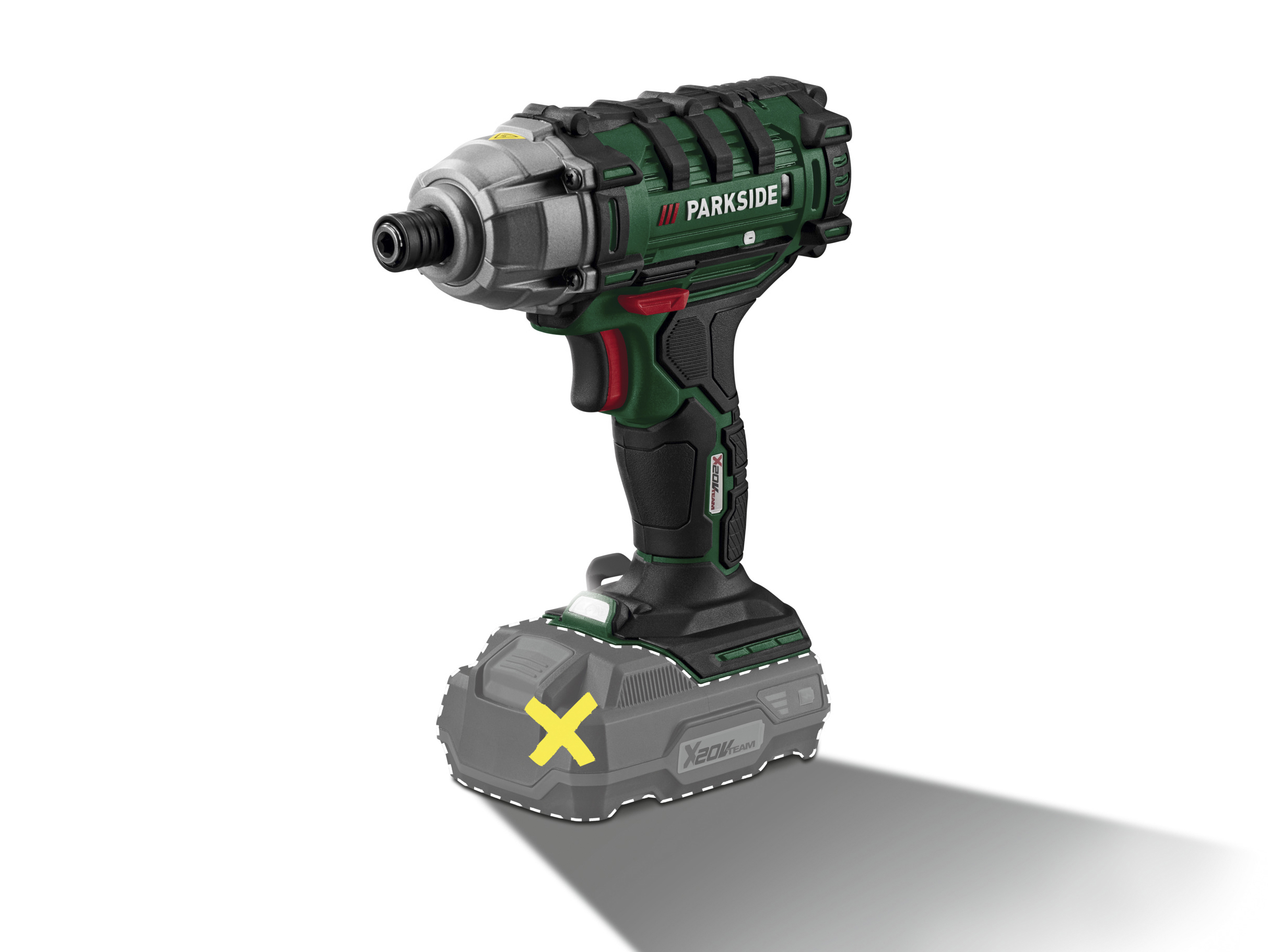 PARKSIDE® Visseuse à choc sans fil PDSSA 20-Li B2, 20 V