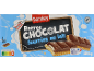Barres de biscuits fourrées au chocolat au lait, 6 unités, 125g.