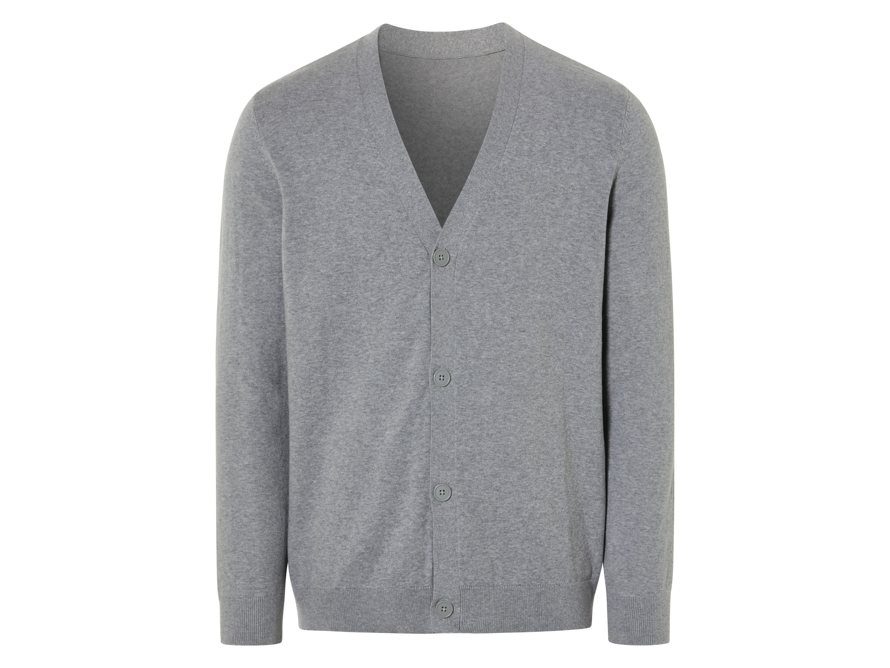 LIVERGY® Gilet en maille fine homme (S, gris)