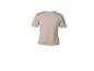 T-shirt beige à manches courtes pour homme, vue arrière