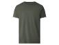 T-shirt basique à manches courtes vert foncé