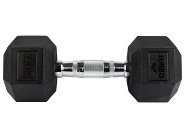 CRIVIT Haltère hexagonal de 7,5 kg