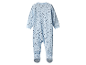Combinaison de nuit bébé à pois.
