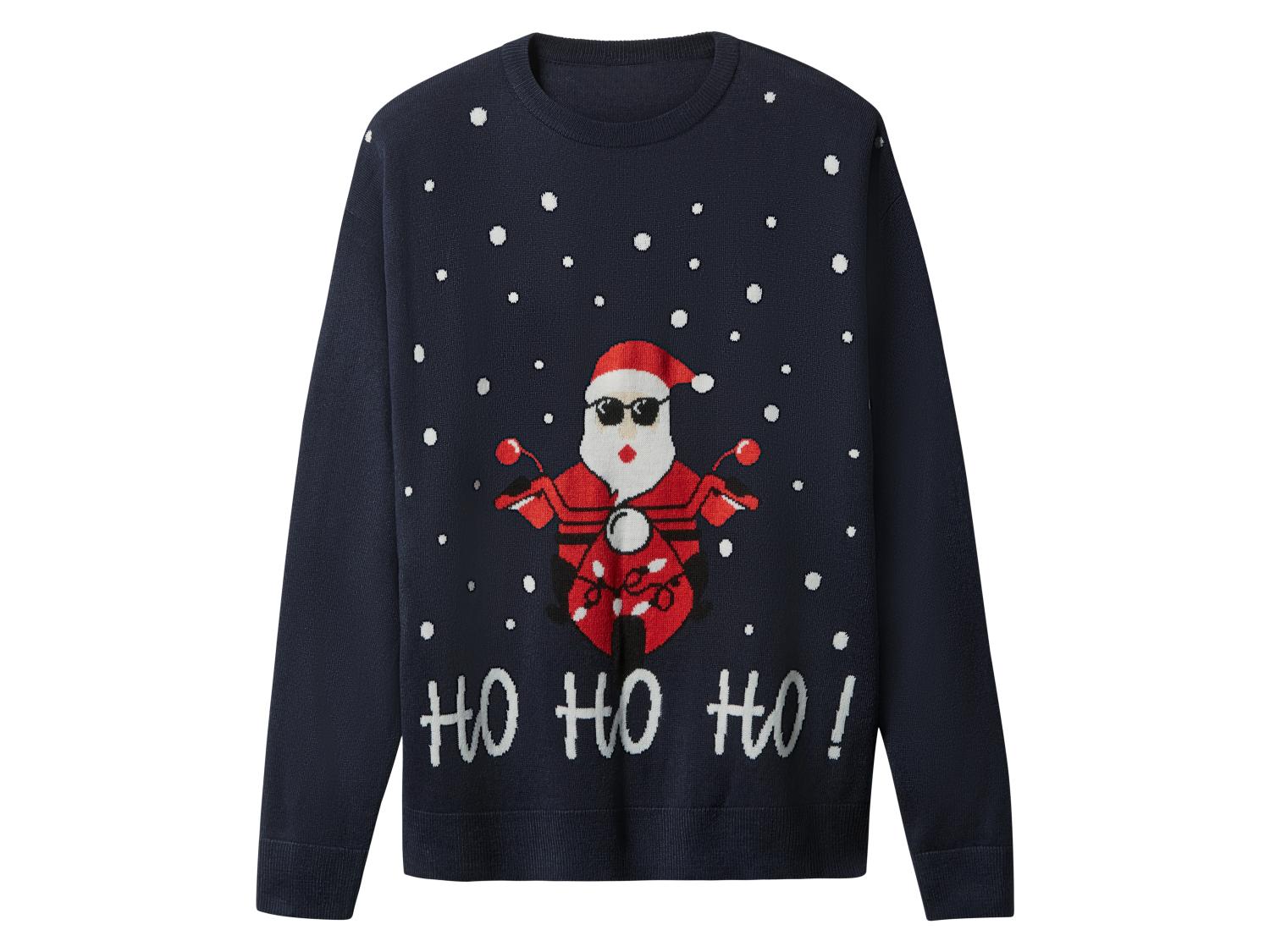 Pull Lidl Noel homme 2022 taille M
