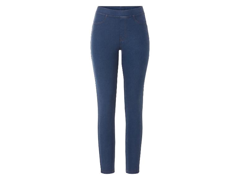 Jeans slim ajustés, coupe legging.
