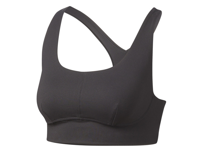 Un soutien-gorge de sport noir pour femme