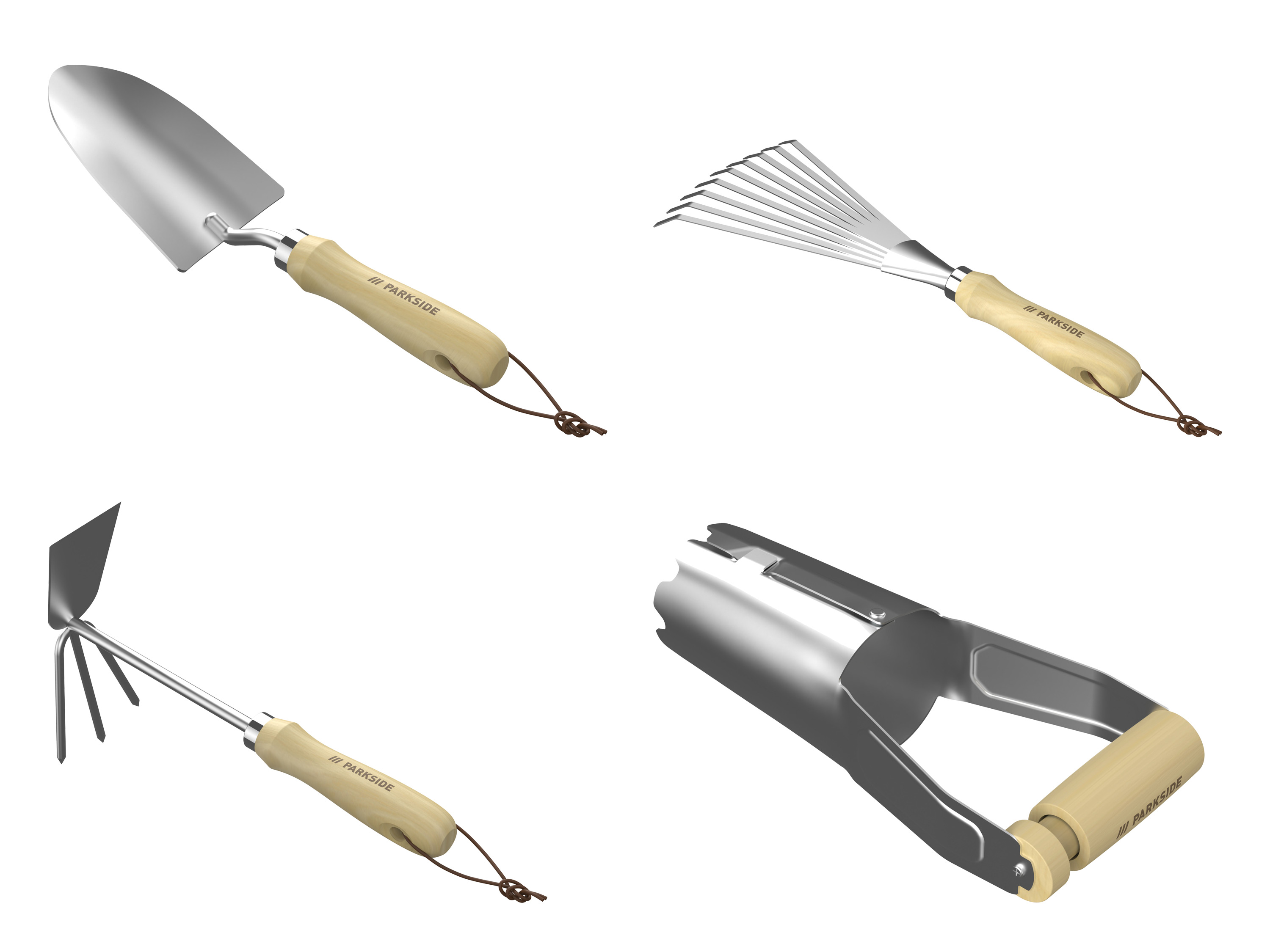 PARKSIDE® Set d'outils de jardin