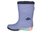 Bottes de pluie violettes avec lumières