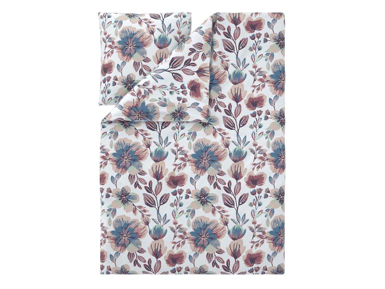 Parure de lit en satin de microfibre, 140 x 200 cm