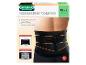 Une ceinture lombaire noire avec un coussin chauffant de Sensiplast.