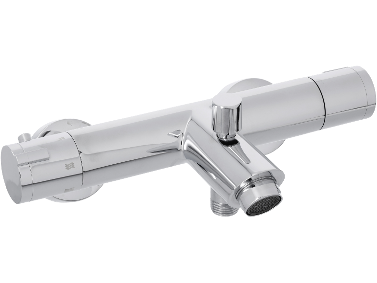 Mitigeur de douche thermostatique chromé
