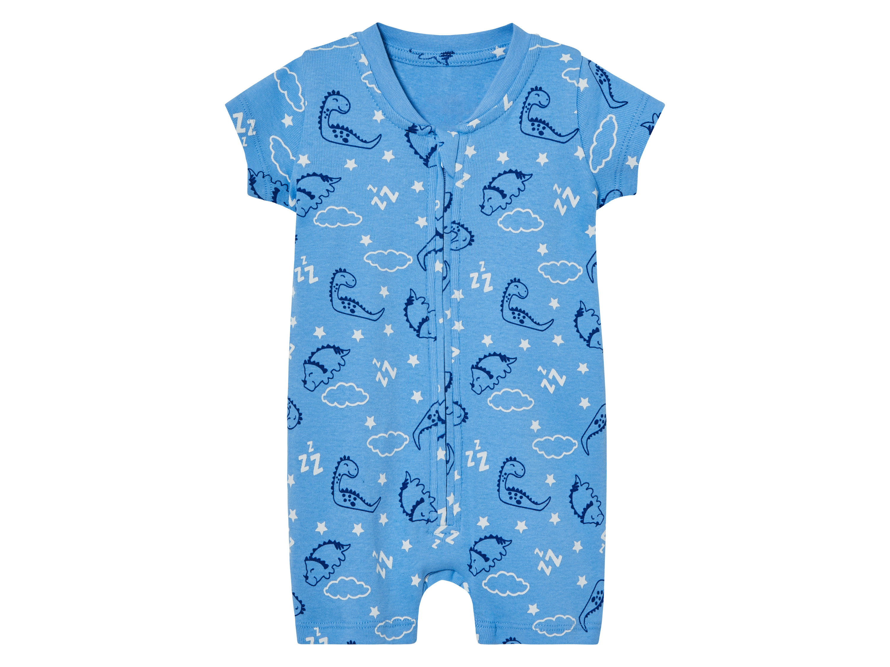 lupilu® Pyjama bébé (bleu, 0-2 mois)