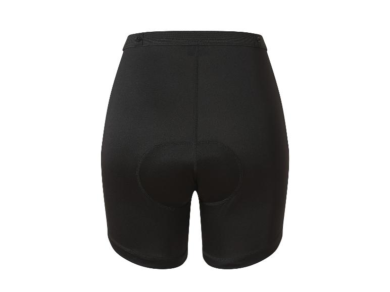 Culotte de vélo noire pour femme avec chamois.