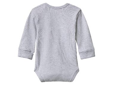 Combinaison Bébé Lupilu – Sweat Barboteuse Une Pièce, Grise, Taille 62/68 (2-6 Mois), Occasion Très Bon état