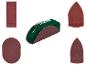 Papier abrasif pour ponceuse Parkside, en forme ronde, triangulaire et rectangulaire.