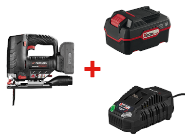 PARKSIDE PERFORMANCE® Scie sauteuse sans fil + Batterie + Chargeur, 20 V