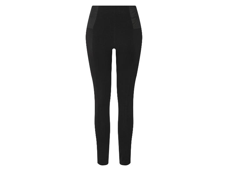 Leggings noires taille haute.