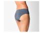Une paire de culottes gris foncé.