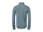 Un t-shirt à manches longues gris à col montant de Running Division.