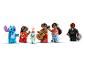 Figurines Lego Disney Lilo & Stitch, incluant Stitch, Lilo et d'autres personnages.