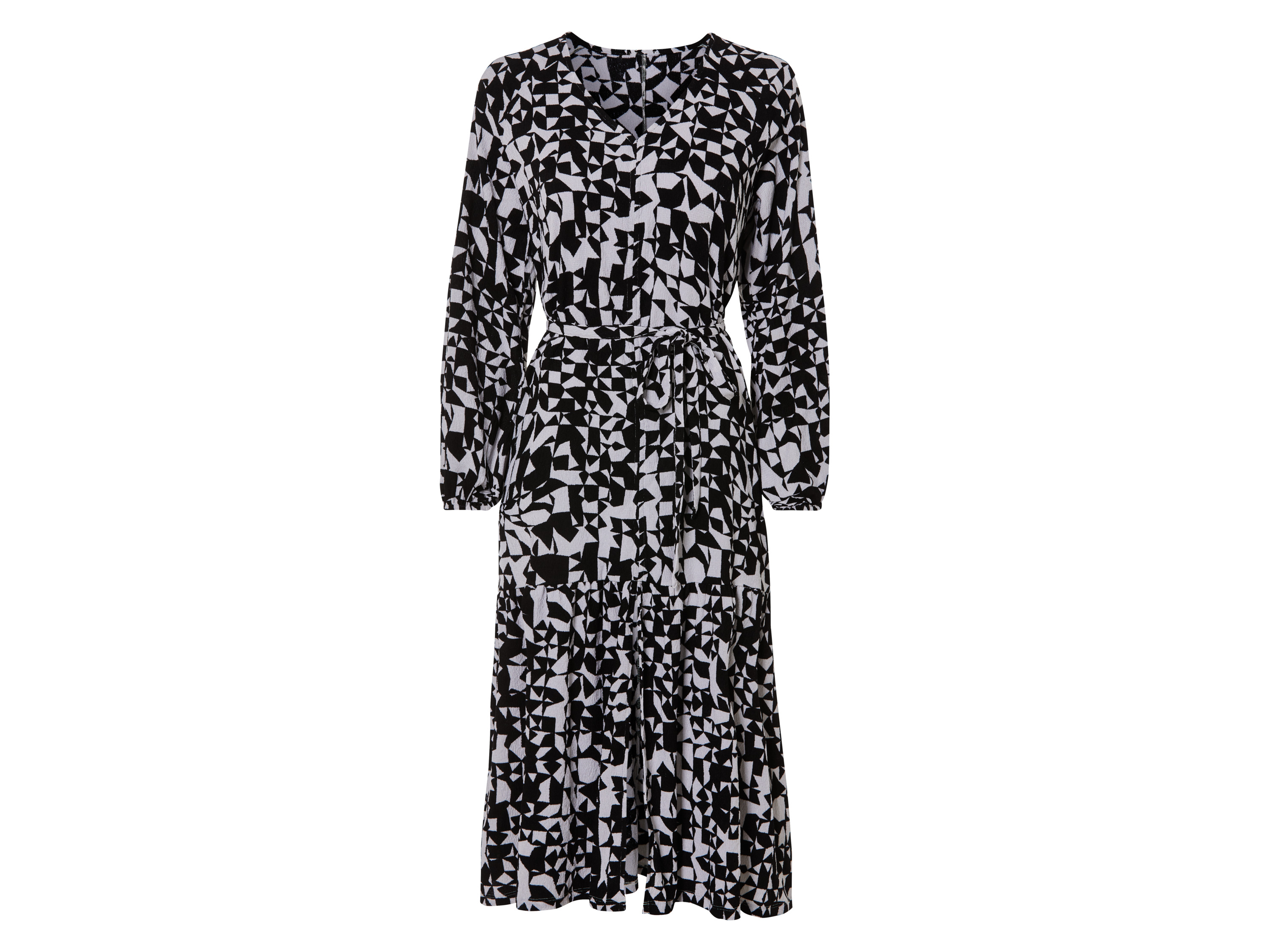 esmara® Robe mi-longue femme (noir, S(34/36))