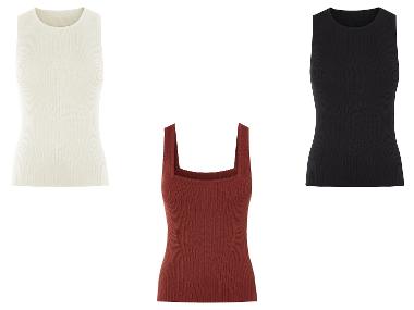 esmara® Débardeur côtelé femme