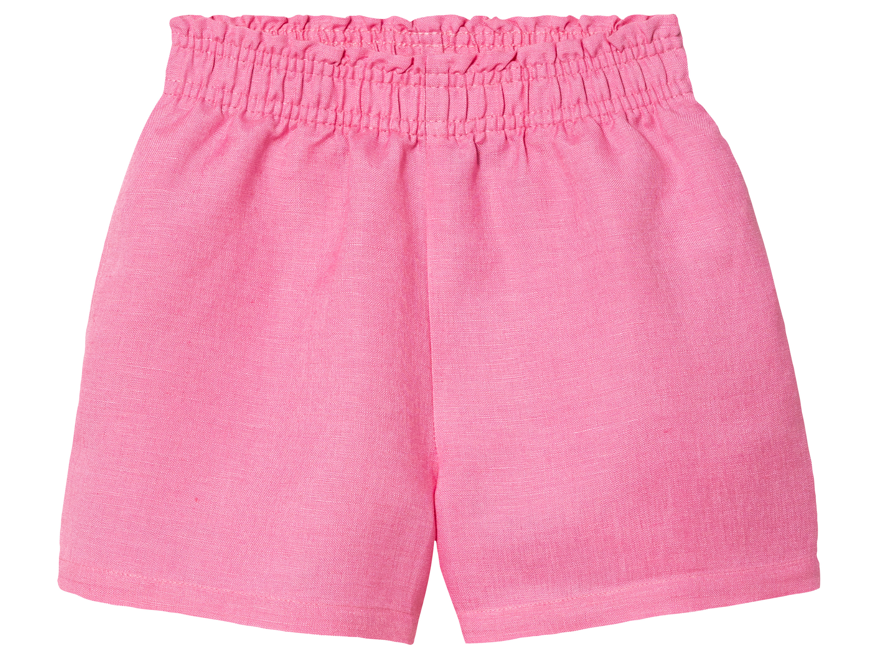 lupilu® Short en lin petite fille  (98, rose)