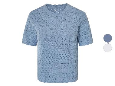 esmara® Pull en maille ajourée femme