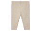 Leggings bébé beige.