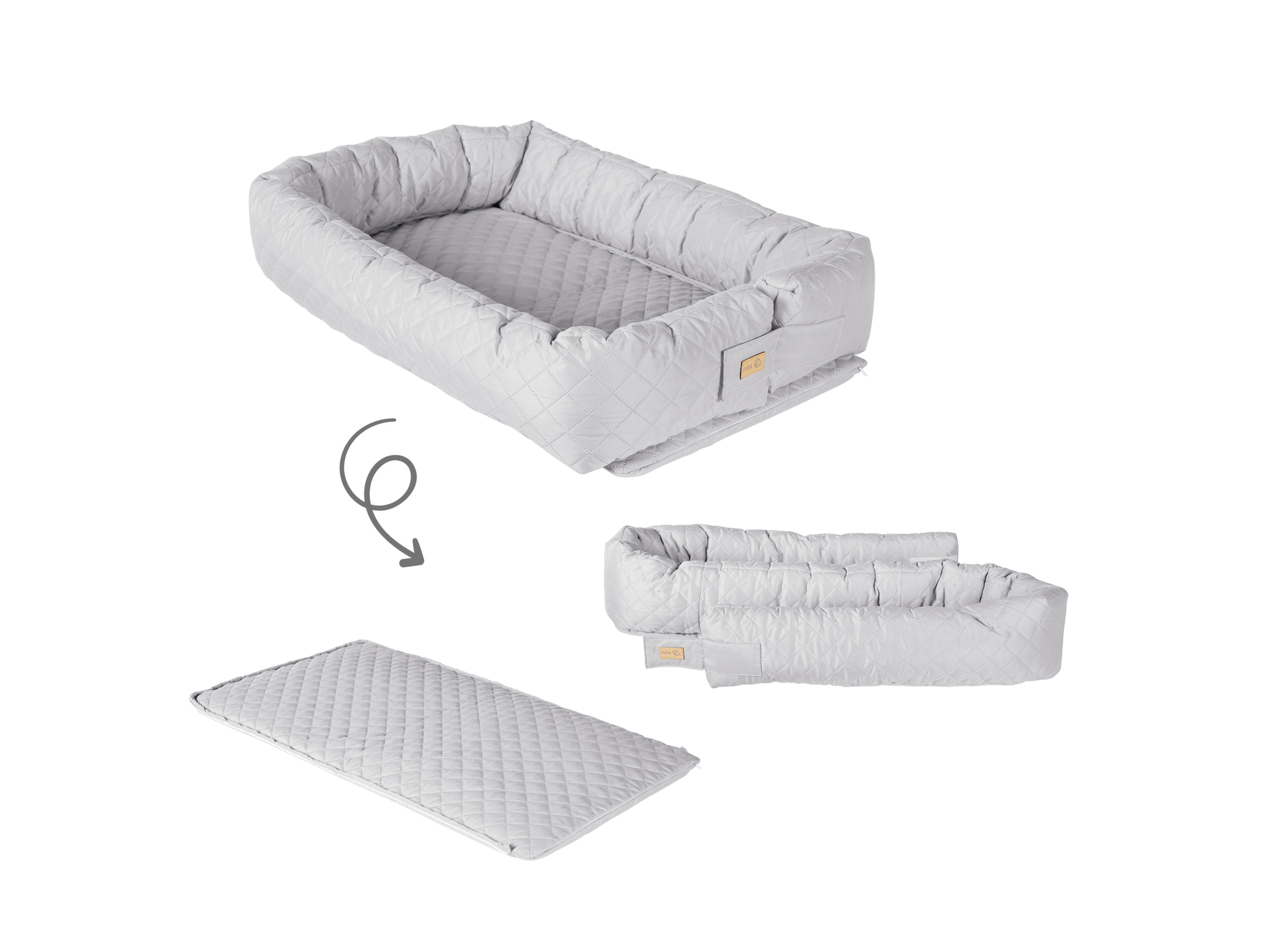 Nid dange 3 en 1 ROBA Lit de voyage tour de lit ou matelas à langer - vue 9
