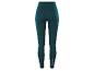 Leggings de sport vert foncé.