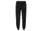 Pantalon de survêtement noir avec une poche arrière.