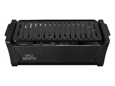 GRILLMEISTER Barbecue à charbon de bois avec ventilation active KANSAS AG 2.0 A1, 37 x 25 cm