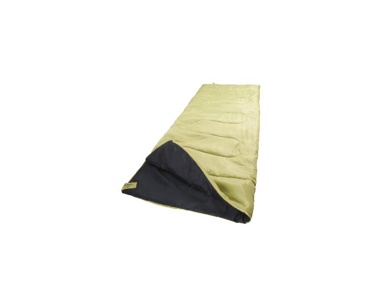 Sac de couchage vert olive Crivit.