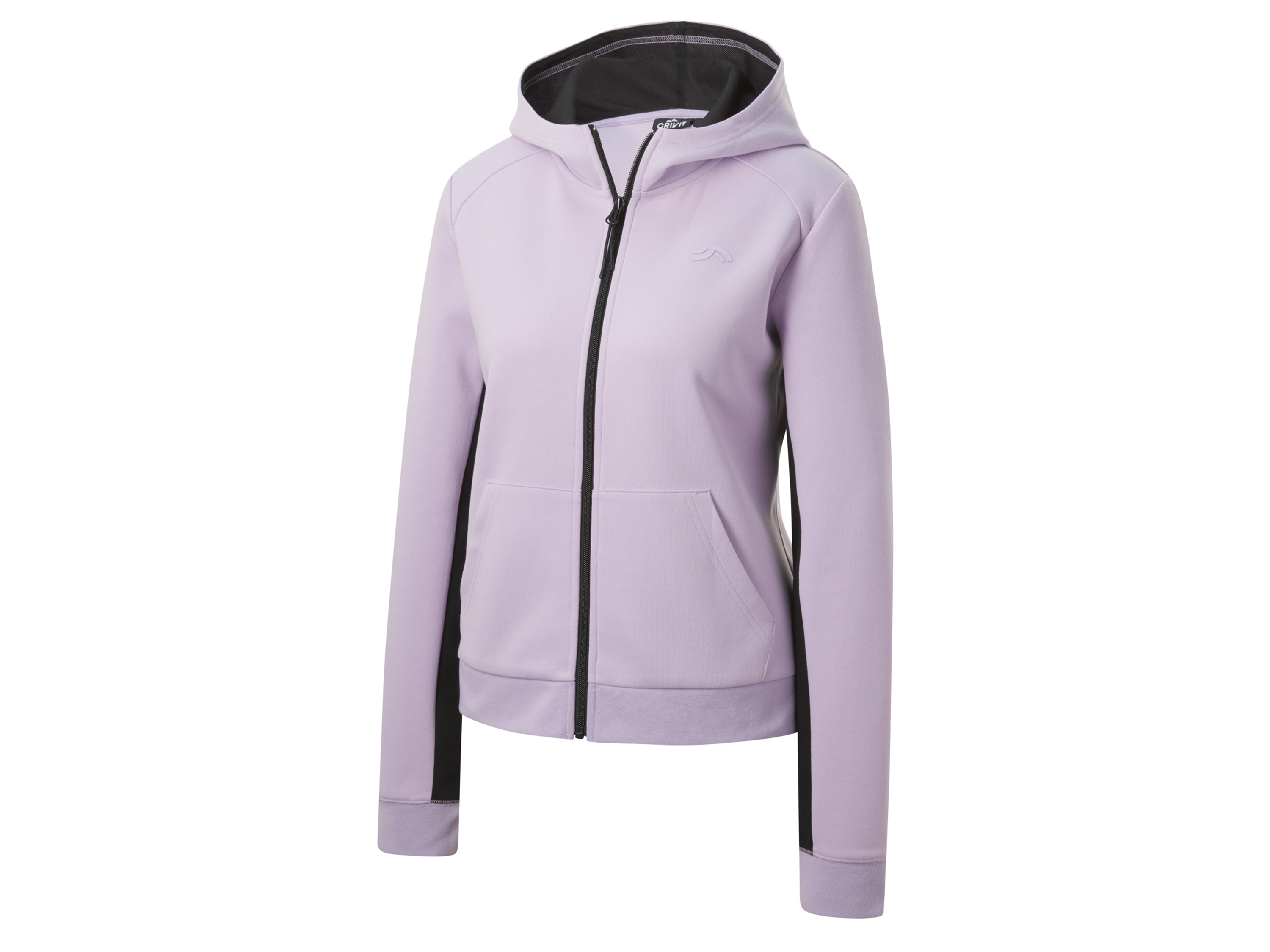 CRIVIT Sweat zippé femme (M(38/40), lilas)